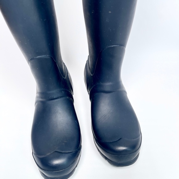 HUNTER rain boots blue - Picture 7 of 9